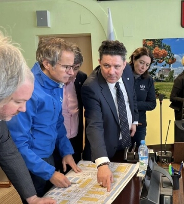 Гендиректор МАГАТЕ відвідав Запорізьку АЕС