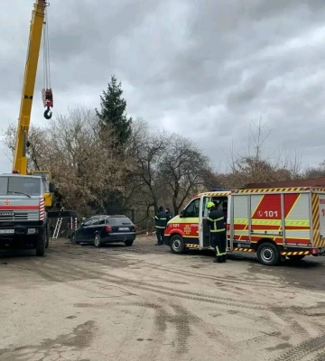 У Луцьку негода повалила дерева