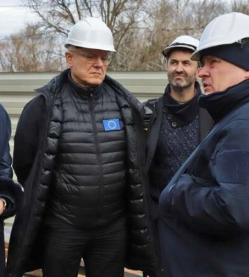 Топпосадовець Єврокомісії Петер Вагнер про візит до Дніпра: «Ми тут, щоб висловити свою солідарність та підтвердити, що стоїмо поруч з Україною»