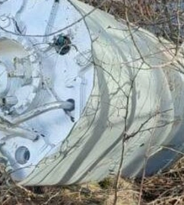У одному з сіл Львівщини виявили уламки ракети, яка не здетонувала