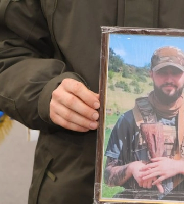 В Охтирці на Сумщині поховали гвардійця Миколу Сидоренка