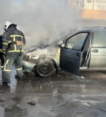 В Одеській області під час руху загорівся автомобіль