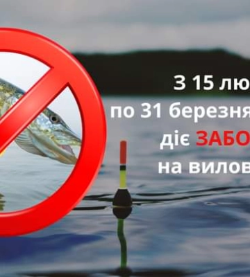 На Рівненщині заборонили вилов щук