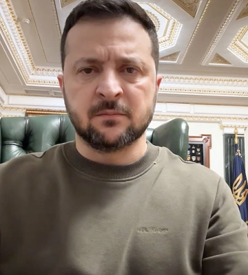 Звернення Володимира Зеленського наприкінці 714-го дня війни