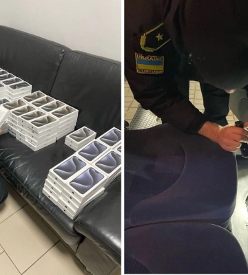 Львів’янин намагався нелегально ввезти в Україну 158 айфонів, заховавши їх в обшивці авто
