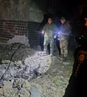 Під час нічної атаки в Одесі постраждали двоє поліцейських