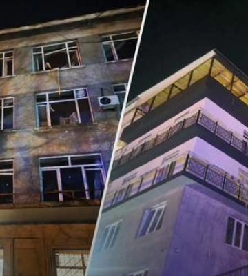 После атаки ночью на Одессу пострадали полицейские: шокирующие кадры последствий обстрела