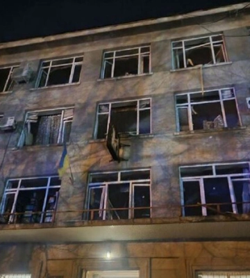 Під час нічної атаки в Одесі постраждали двоє поліцейських