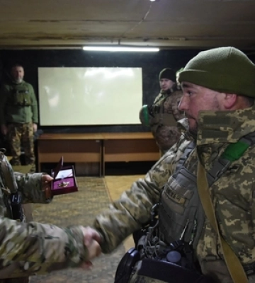 «Турист» з волинської «сотки» отримав «Щит переможця» від Сирського