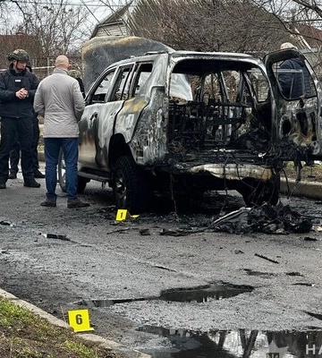 У Нікополі розстріляли автомобіль заступника мера міста. Посадовець загинув