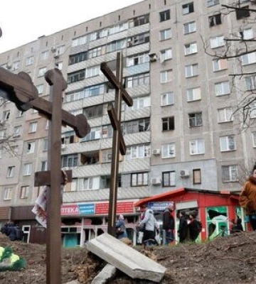 У Маріуполі за перший рік повномасштабної війни загинуло щонайменше 8 тис. людей, - Human Rights Watch