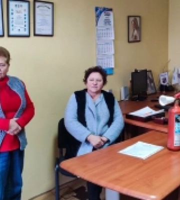 Як діяти при пожежі – інструктували рятувальники працівників ринку Виноградова