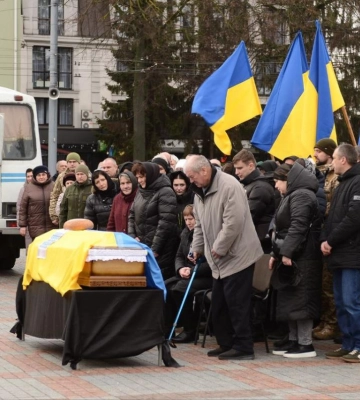 У Рівному попрощалися із захисником Романом Кондратюком