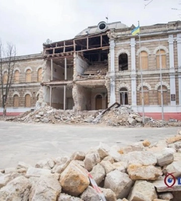 За гроші Данії в Миколаєві планують відновити фасад гімназії Аркаса