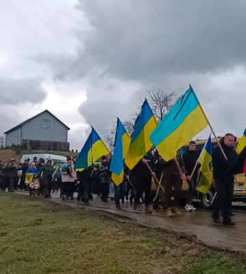 Вічний спокій: на Волинь «на щиті» повернувся полеглий Герой Роман Мигдаль