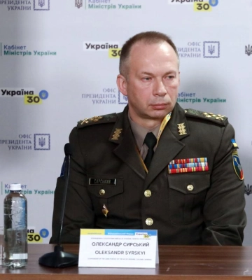 Сирський став новим головнокомандувачем ЗСУ
