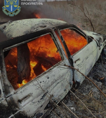 На Херсонщині рашисти вдарили дроном по автівці, двоє загиблих