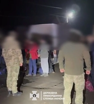 ДПСУ затримала рекордну групу ухилянтів