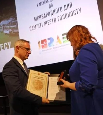 У Києві вручили нагороду Праведників народів світу родині Столярчуків