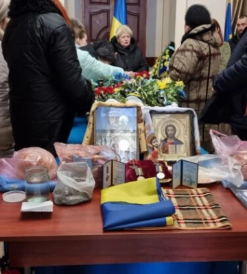 У Первомайську попрощалися з загиблим захисником Михайлом Варецьким