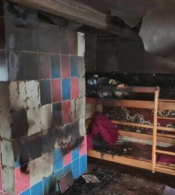 Двоє дітей загинули під час пожежі на Житомирщині, - ДСНС. ФОТОрепортаж