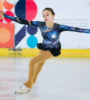 Спортсменка з Дніпра стала бронзовою призеркою на міжнародному турнірі з фігурного катання