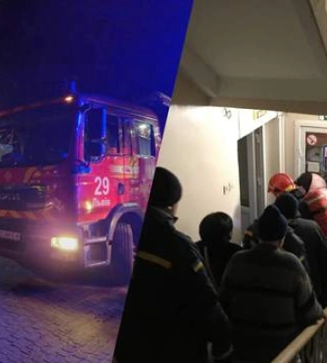 Во Львове горел гериатрический пансионат: более 200 человек эвакуировали, есть погибший