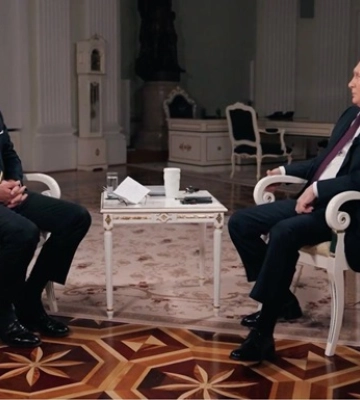 Путін розповів Карлсону про &quot;громадянську війну&quot; в Україні
