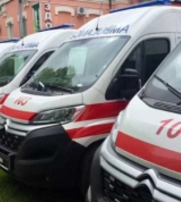 Ізмаїл отримав п&#039;ять нових автомобілів швидкої допомоги