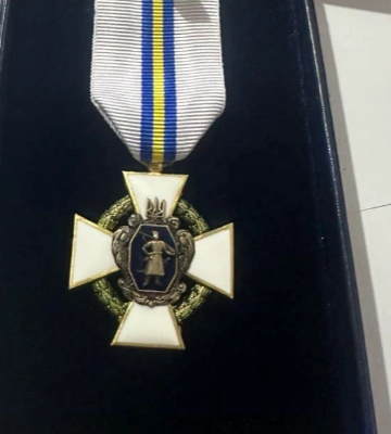 Почесний нагрудний знак від Головнокомандувача отримав воїн з Тернопільщини Тарас Жак
