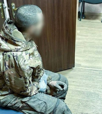 Під Авдіївкою поліція і військові взяли в полон російського окупанта (відео)