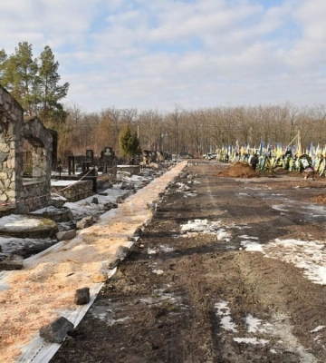 У Кропивницькій міськраді розповіли, як тривають роботи по облаштуванню Алеї Почесних воїнських поховань Далекосхідного&amp;hellip;