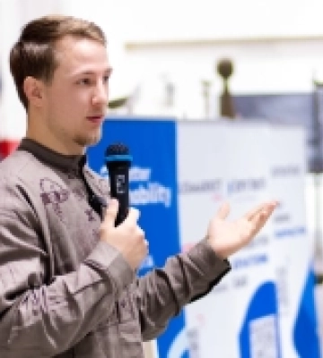 Ветеран з Рівного Сашко Терен запускає власне шоу про інклюзивність міст. ВІДЕО