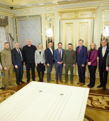 Зеленський обговорив з делегацією Конгресу США допомогу Україні