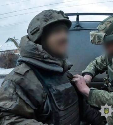 Возле Авдеевки полиция взяла в плен заблудившегося оккупанта