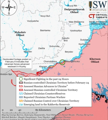 Сили оборони України досягли успіхів у Кринках — ISW