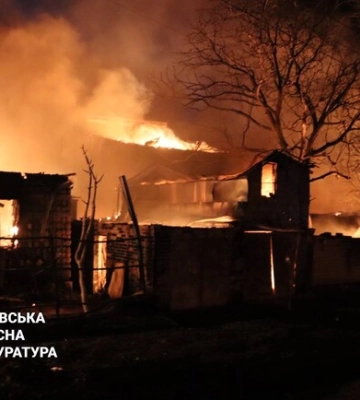 В результате ночного обстрела Харькова повреждена нефтебаза — Синегубов