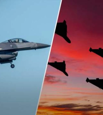Румыния поднимала в небо F-16 из-за атаки &quot;Шахедами&quot; на Одесскую область