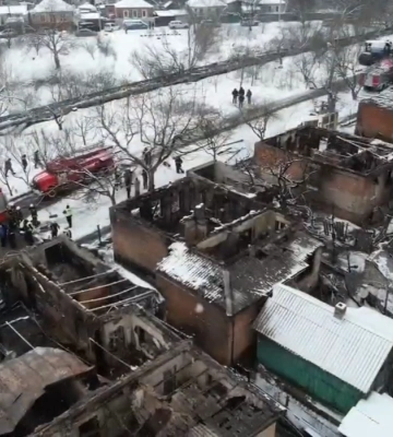 Что натворили вражеские БпЛА в Немышлянском районе Харькова (видео с дрона)