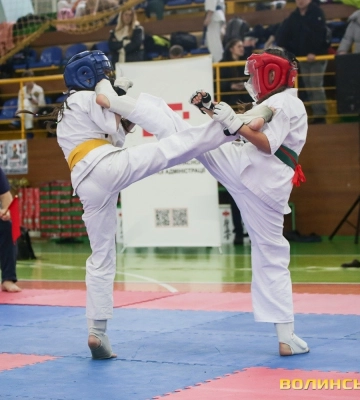На відкритому чемпіонаті Волині та міста Луцька з кіокушинкай карате змагалися 400 бійців. Фото