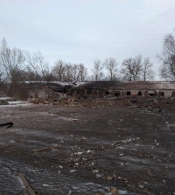 Внаслідок авіаудару по Дружбі пошкоджено житлові будинки, приміщення пожежної частини та одного з підприємств
