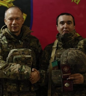 Військовий з Рівненщини отримав відзнаку &quot;За особисту хоробрість&quot;