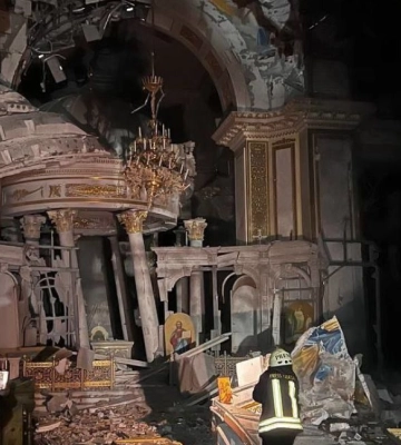 П'ятсот тисяч євро виділить Італія на відновлення Спасо-Преображенського собору в Одесі