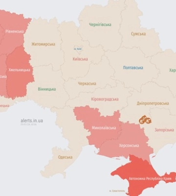Захід України росіяни атакують &quot;шахедамии&quot;, південь та схід - балістикою, на Рівненщині та Херсонщині пролунали вибухи