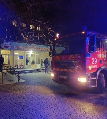 В результате пожара в пансионате во Львове погиб человек