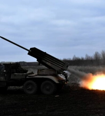 Карта бойових дій в Україні 29 січня