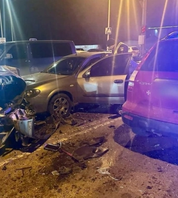 На Одещині внаслідок потрійної ДТП постраждала людина (ФОТО)