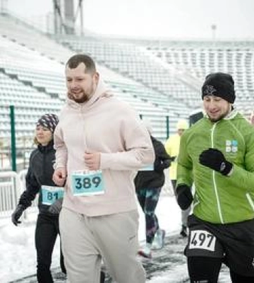 У Полтаві провели забіг Winter Run
