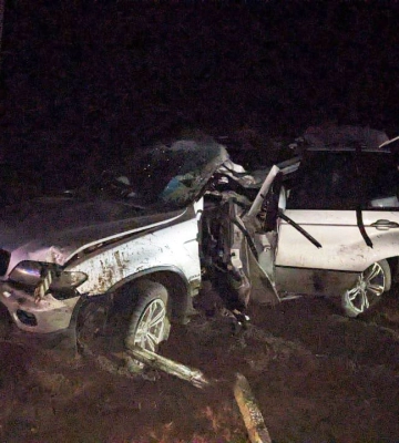 ДТП на Сарненщині: водій влетів кросовером в електроопору і загинув, пасажирів госпіталізували