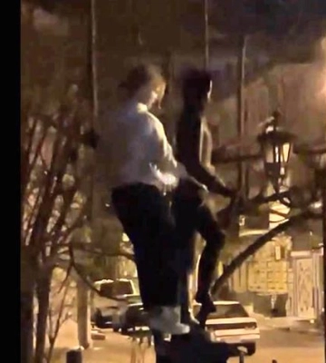 В центрі Одеси орудували вандали і свої дії знімали на відео